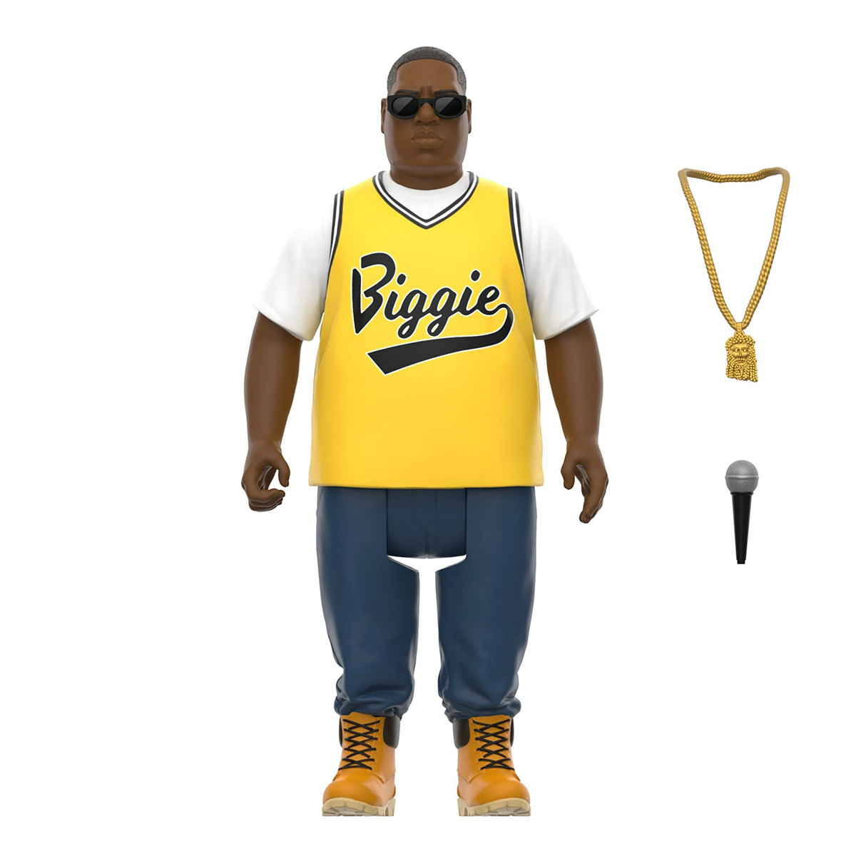 聲名狼藉先生 3.75吋復古人偶 第4波 - 黃背心造型 - ReAction 3.75" Figure Notorious B.I.G seires Wave 4 - Yellow Jersey