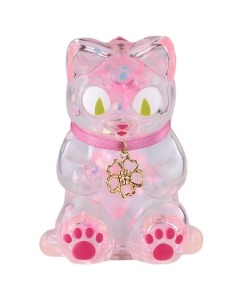 小夏屋 軟膠玩偶 - 坐姿貓吉拉 落櫻 - Fewmany Konatsuya Sofubi (Soft Vinyl Figure) - Sitting Negora Falling Sakura