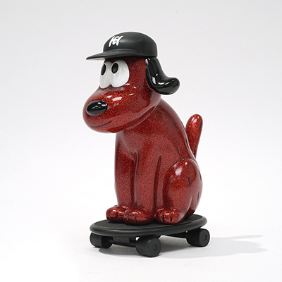 Charr 紅滑板狗 - HOW2WORK X Charr - SK8 One-Chu Red