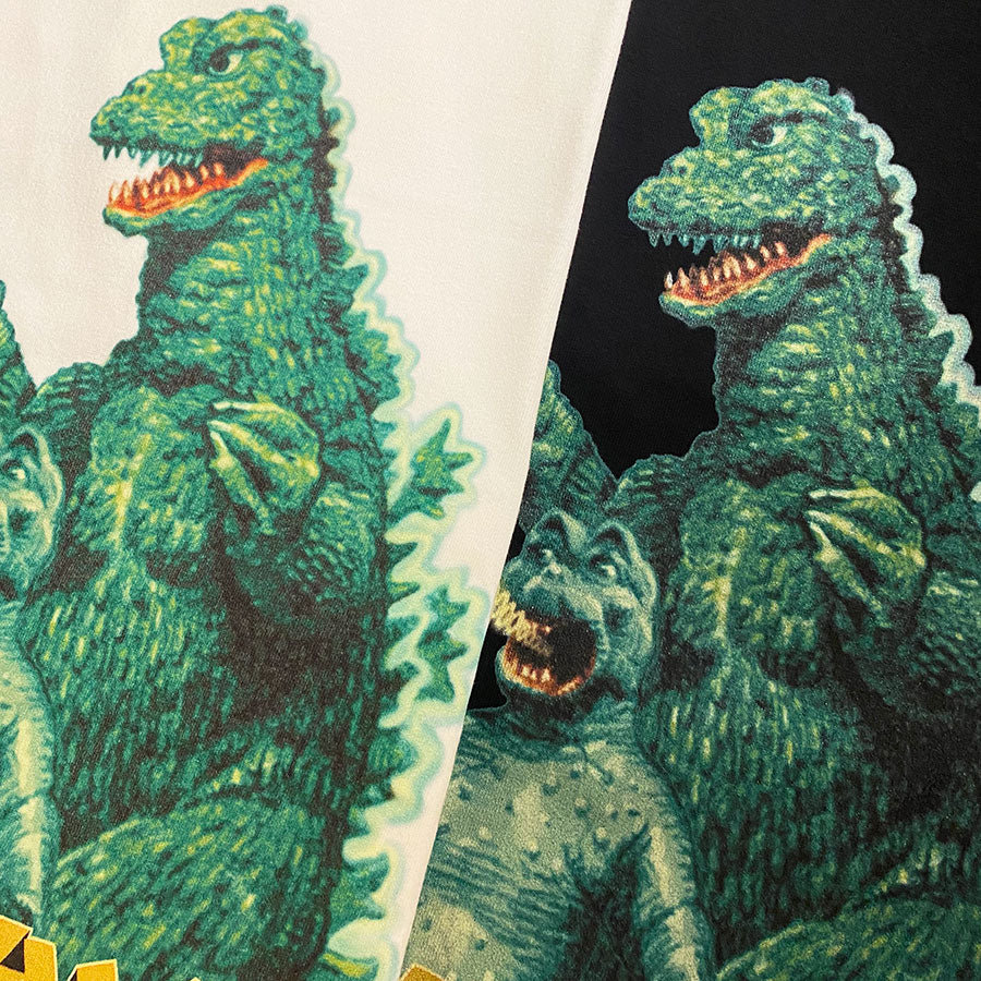 RJB 短袖T恤 - 怪獸總進擊 - Rockin' Jelly Bean Short Sleeve T-shirt - Godzilla & Minilla Black