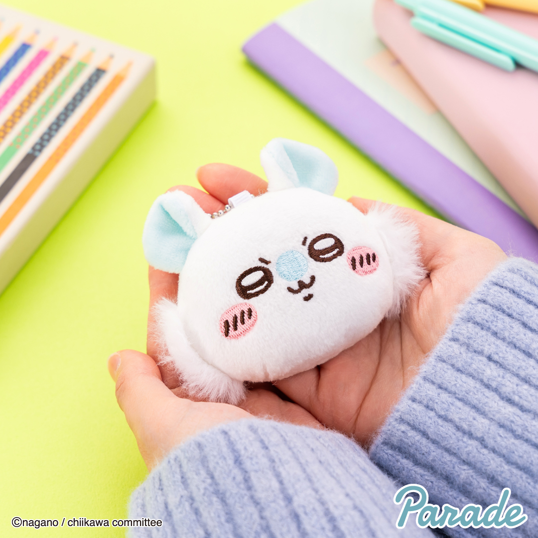 吉伊卡哇鏡子玩偶吊飾 - 小桃 - Chiikawa Mascot Mirror - Momonga