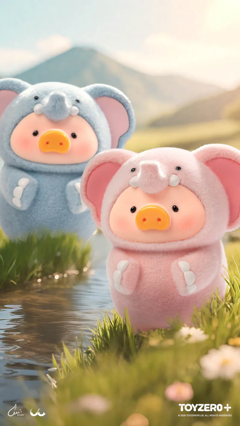 TOY0+ 罐頭豬 LuLu 動物派對系列 盒玩 - 隨機單抽 - TOYZEROPLUS X Cici's Story - LuLu the Piggy Animal Party Series - assortment