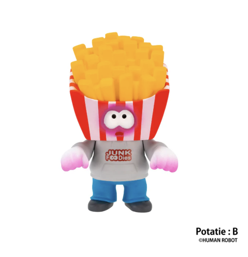 HUMAN ROBOT Junk Foodies 迷你收藏盒玩系列 - 隨機單抽 - Kenelephant Junk Foodies Figure Collection series - assortment