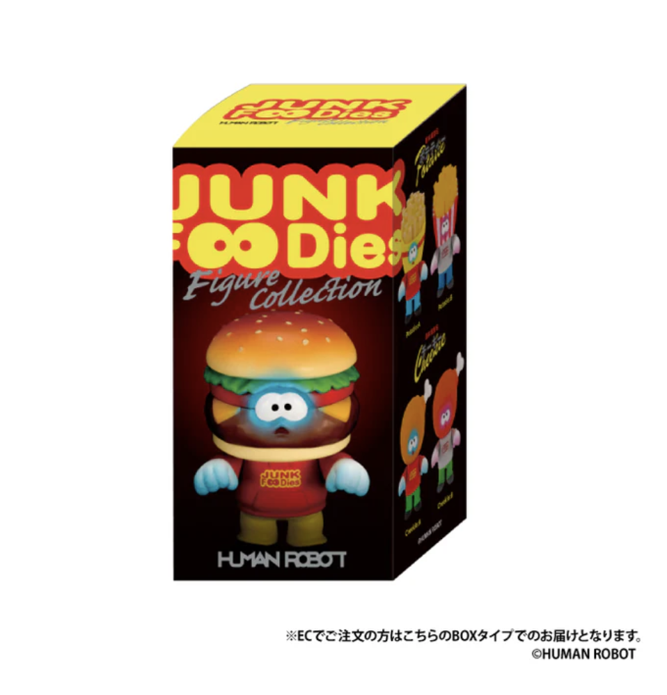 HUMAN ROBOT Junk Foodies 迷你收藏盒玩系列 - 隨機單抽 - Kenelephant Junk Foodies Figure Collection series - assortment