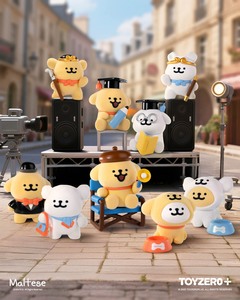 TOY0+ Maltese 線條小狗 - 人生劇場系列盲盒 - 隨機單抽 - TOYZEROPLUS X Maltese Life is Like a Drama blind box series - assortment