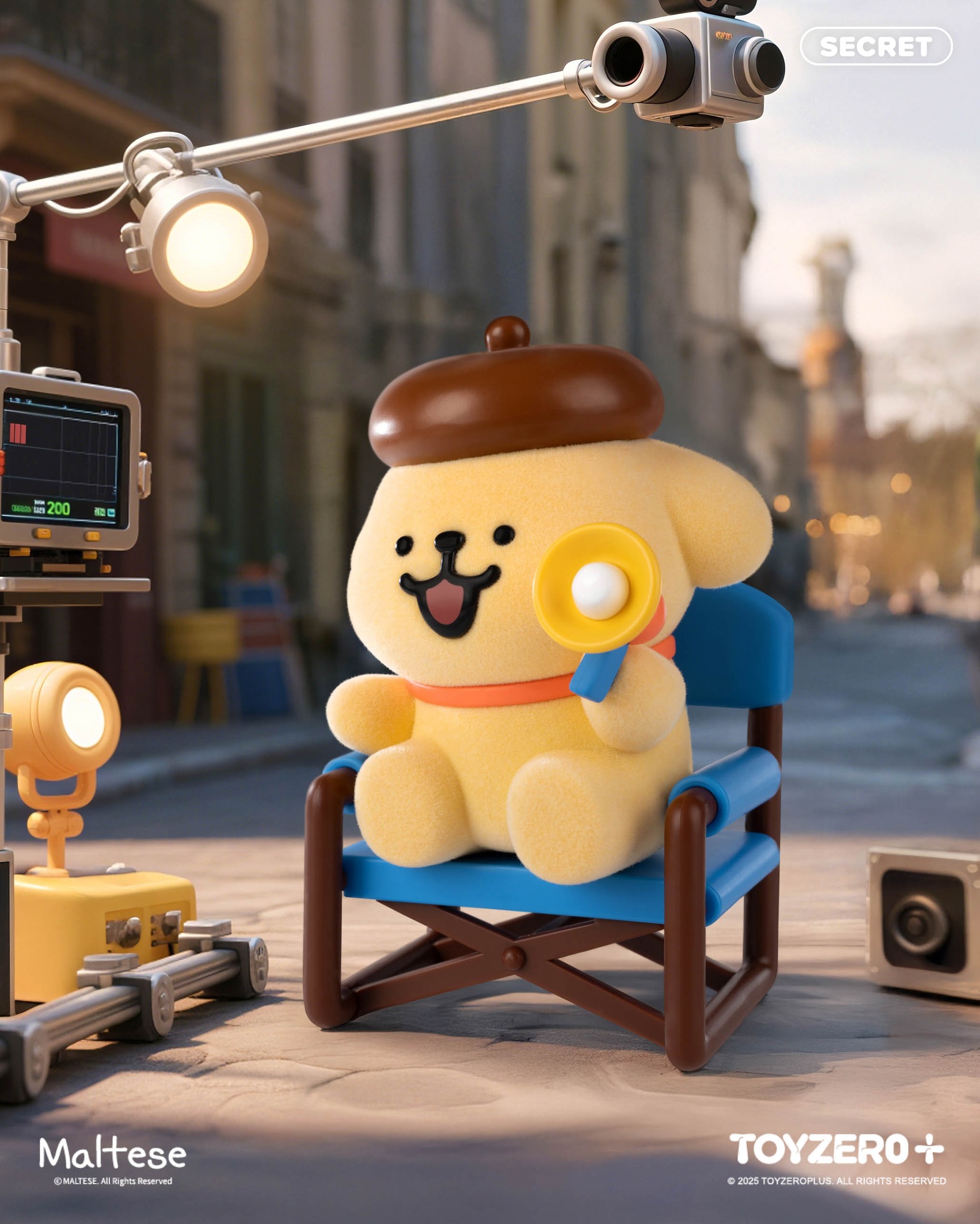 TOY0+ Maltese 線條小狗 - 人生劇場系列盲盒 - 隨機單抽 - TOYZEROPLUS X Maltese Life is Like a Drama blind box series - assortment