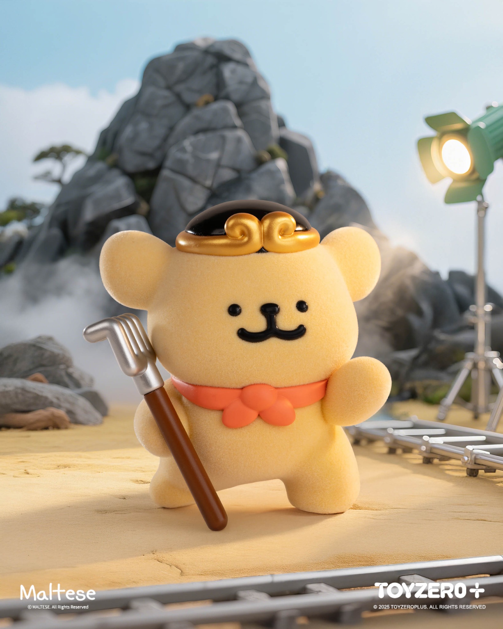 TOY0+ Maltese 線條小狗 - 人生劇場系列盲盒 - 隨機單抽 - TOYZEROPLUS X Maltese Life is Like a Drama blind box series - assortment