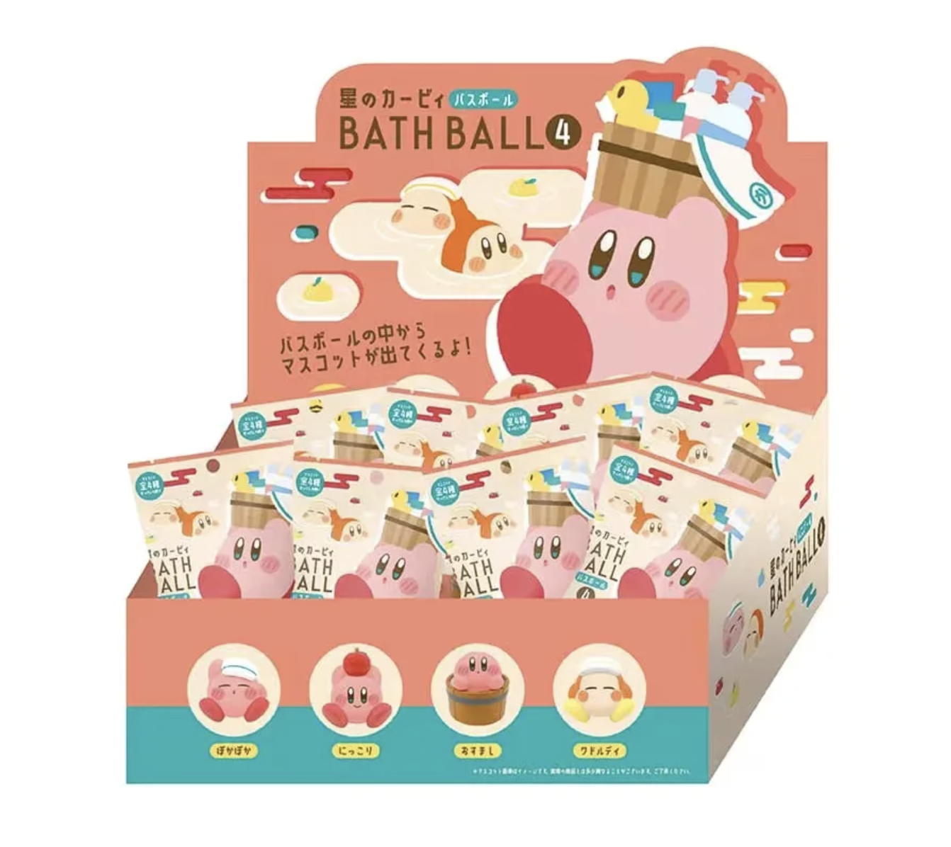 星之卡比 沐浴球 - 隨機單抽 - Kirby Bathball - assortment