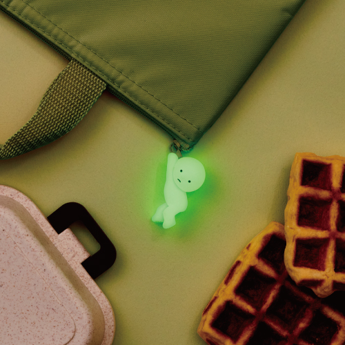 發光小精靈 拉鍊扣 第一彈 - 命懸一線 / 孤僻精靈 - Smiski  Zipper Bite series 1 - Brasagariski / Hizakkaeski