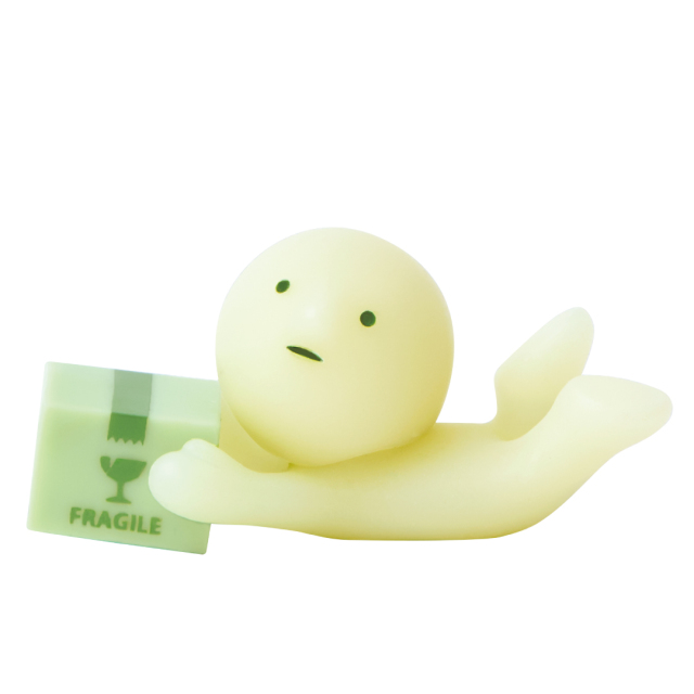 發光小精靈 拉鍊扣 第二彈 - 冥想精靈 / 冒失精靈 - Smiski Zipper Bite series 2 - Kolobski / Hussky