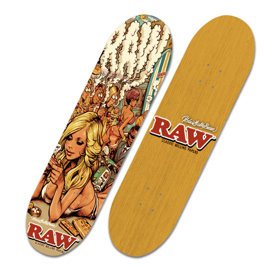 RJB X RAW 滑板板身 RAW GIRL Summer  - Rockin' Jelly Bean X RAW - RAW GIRL Summer 