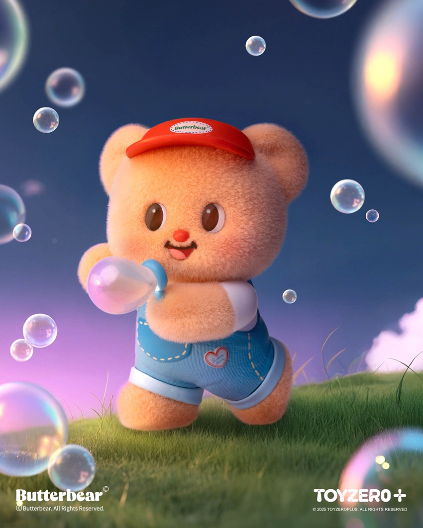 TOY0+ 黃油小熊 - 小小心願系列 盒玩 - 隨機單抽 - TOYZEROPLUS X Butterbear - Wishes - assortment