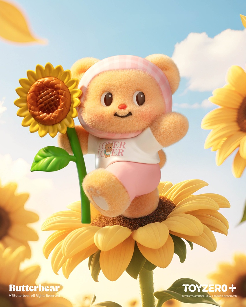 TOY0+ 黃油小熊 - 小小心願系列 盒玩 - 隨機單抽 - TOYZEROPLUS X Butterbear - Wishes - assortment