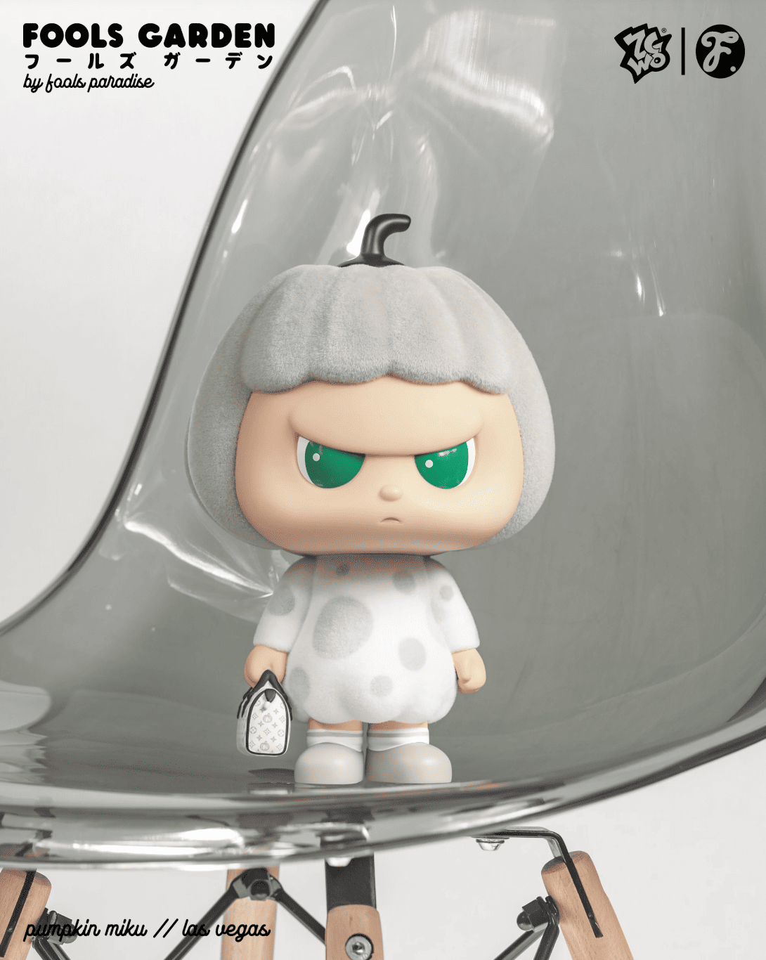 愚者樂園 植絨灰白南瓜妹 - Fools Paradise - Pumpkin Miku // Las Vegas 
