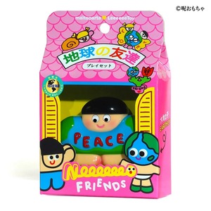 新しい朋友 - NeeeeeeO Friends 原色系列盒玩 第1彈 - WORLD BOY ワールドボーイ - Maito Parta x Leeeeee Toy - NeeeeeeO Friends Original Blind Box Series 1 - WORLD BOY 
