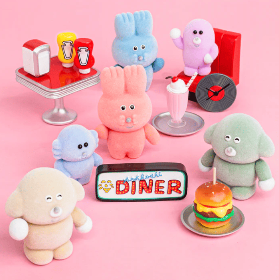 Pokkoshi 迷你玩偶盒玩系列4代 - 隨機單抽 - Kenelephant Pokkoshi Miniature Figure series 4 - assortment