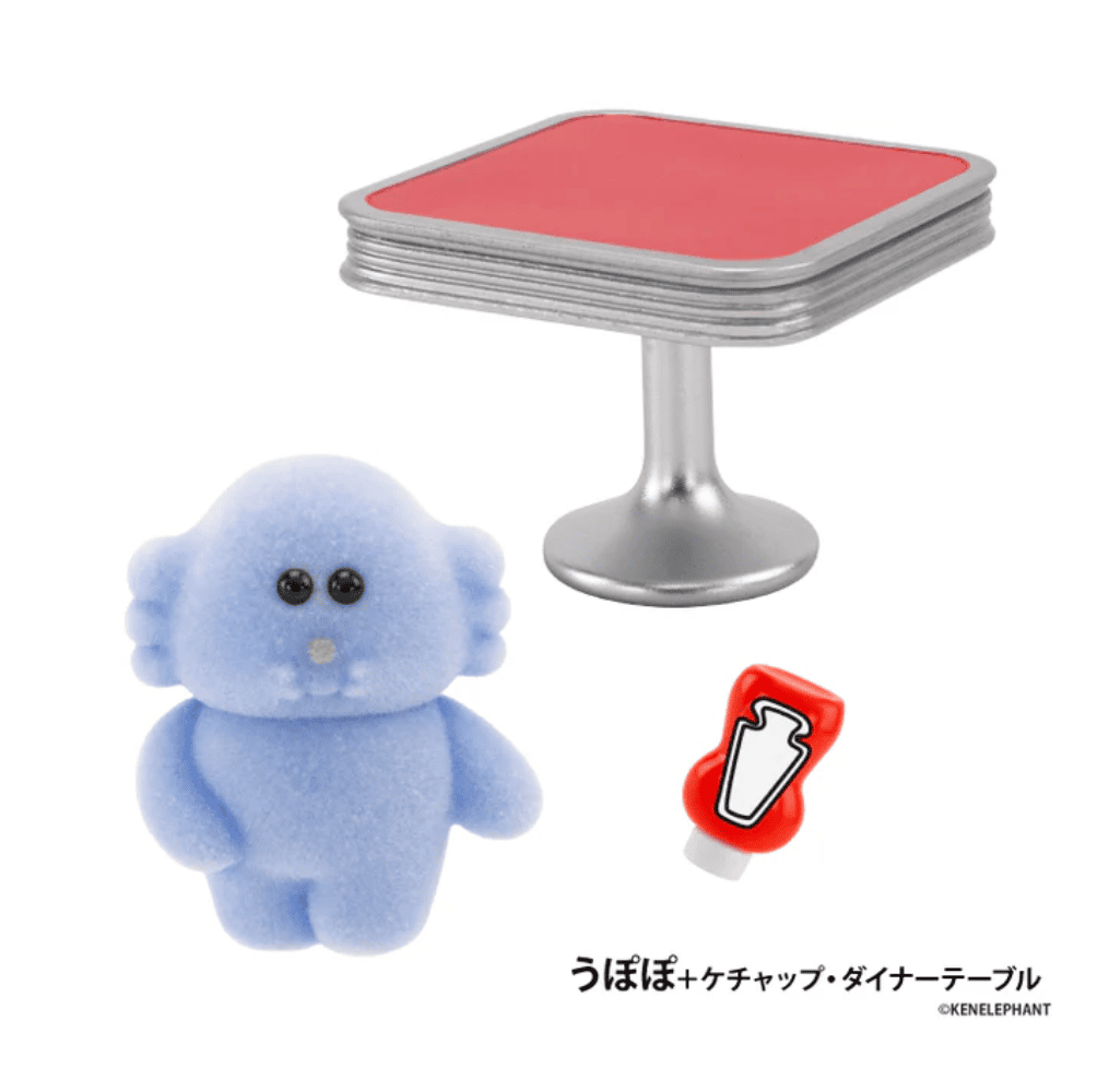 Pokkoshi 迷你玩偶盒玩系列4代 - 隨機單抽 - Kenelephant Pokkoshi Miniature Figure series 4 - assortment