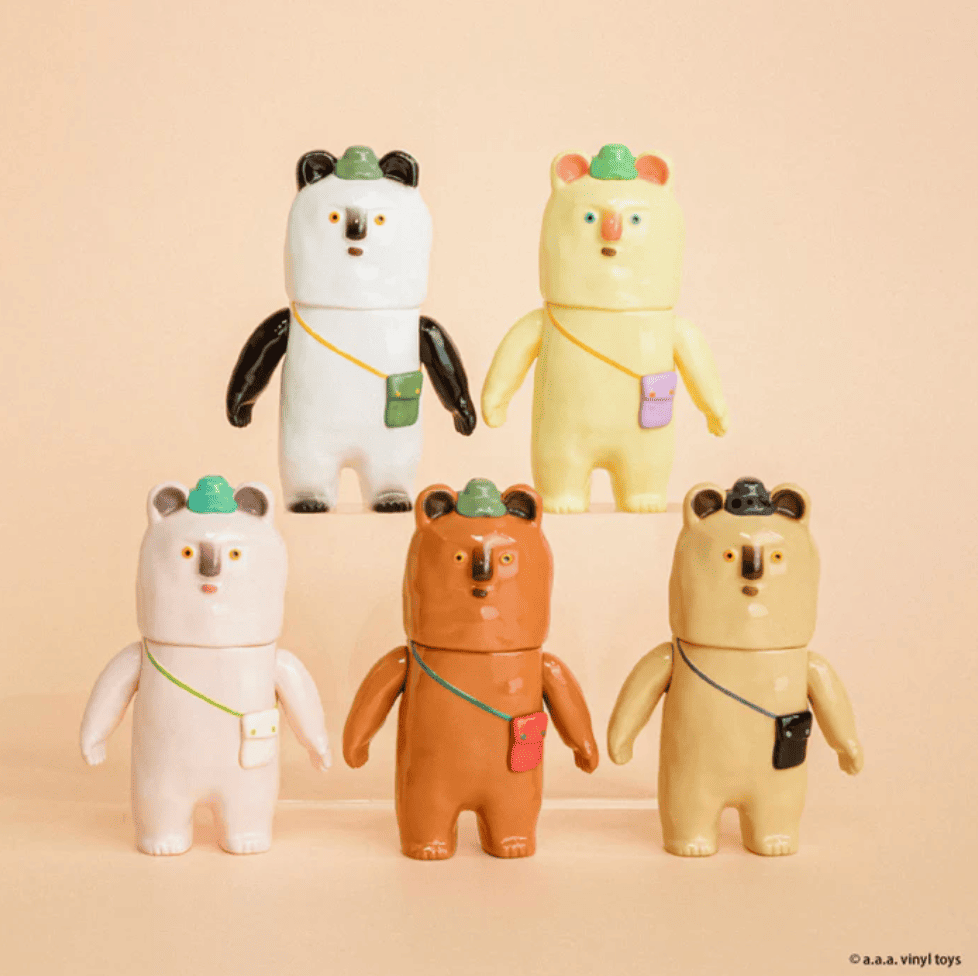 Kurikun 迷你玩偶盒玩系列 - 隨機單抽 - Kenelephant a.a.a. Vinyl Toys Kurikun miniature figure collection - assortment