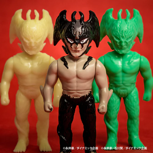 永井豪 迷你收藏吊飾盒玩 - 隨機單抽 - Kenelephant Go Nagai Soft Vinyl Ball Chain Mascot - assortment