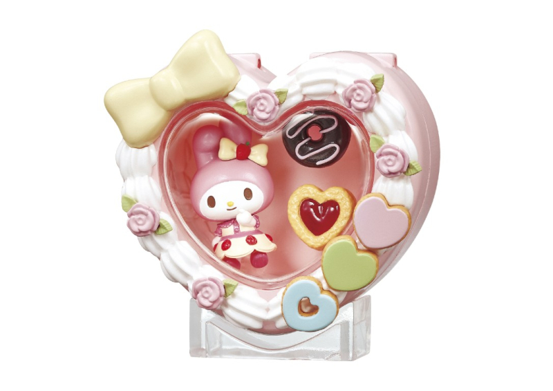 美樂蒂&酷洛米 Melty 粉餅盒 盒玩系列 - 隨機單抽 - My Melody & Kuromi Melty Compact series - assortment