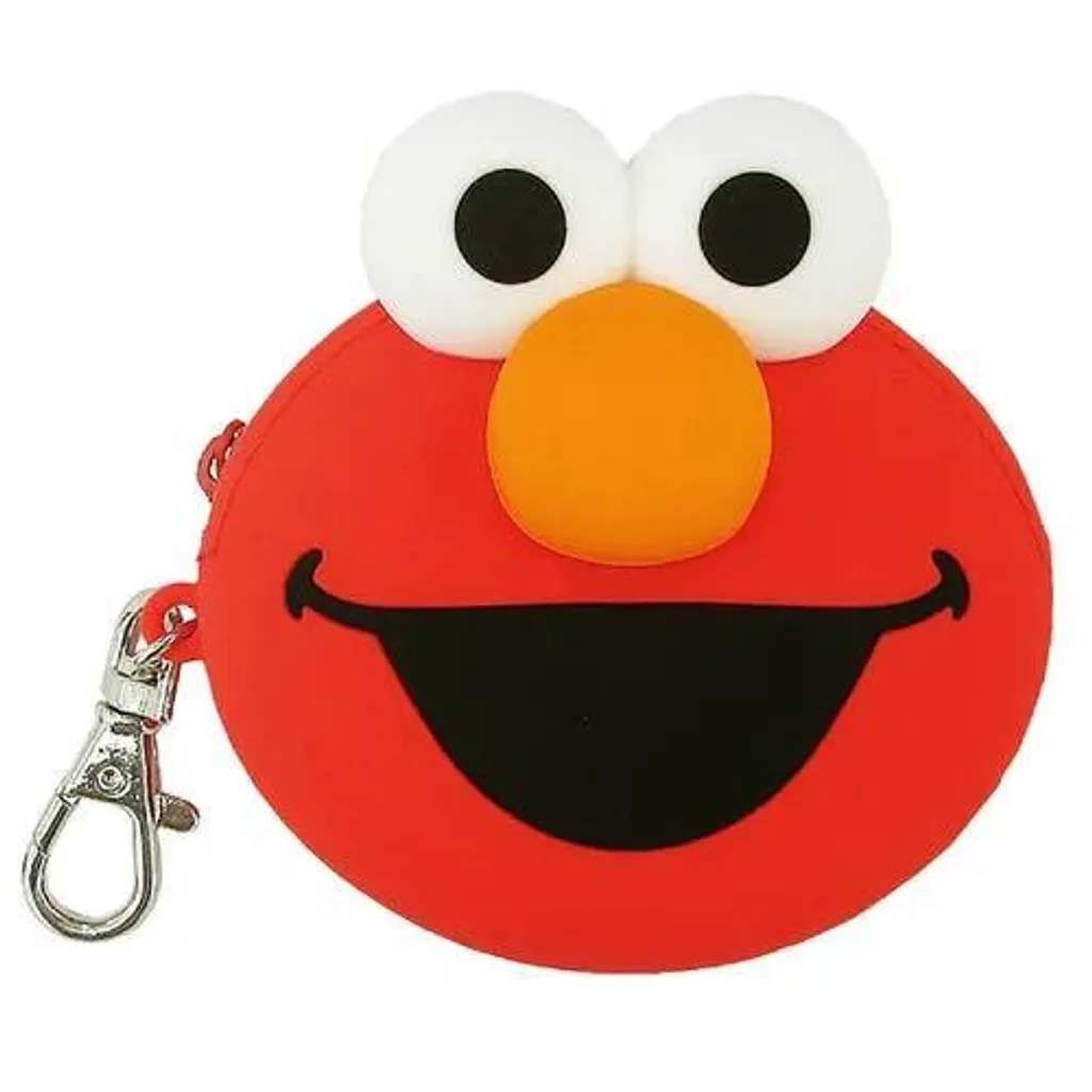 芝麻街 矽膠小物包吊飾 艾蒙 - Sesame Street mini pouch charm - ELMO