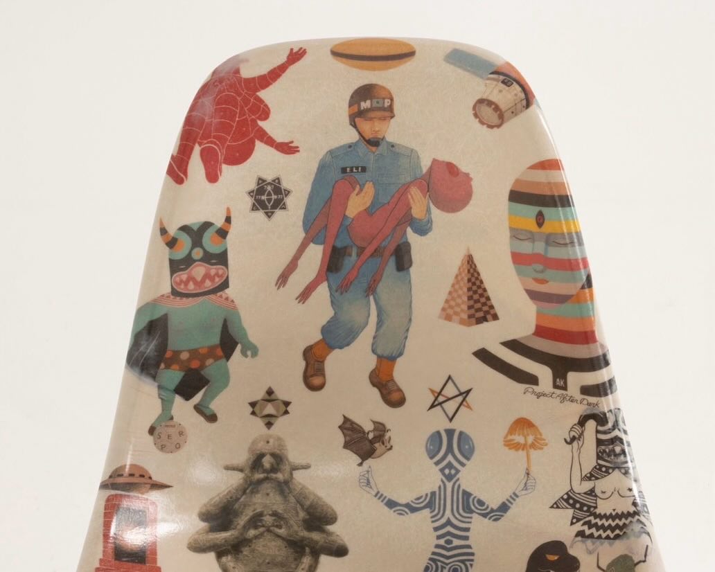 Prodip Leung x Modernica - Side Shell Eiffel Chair 