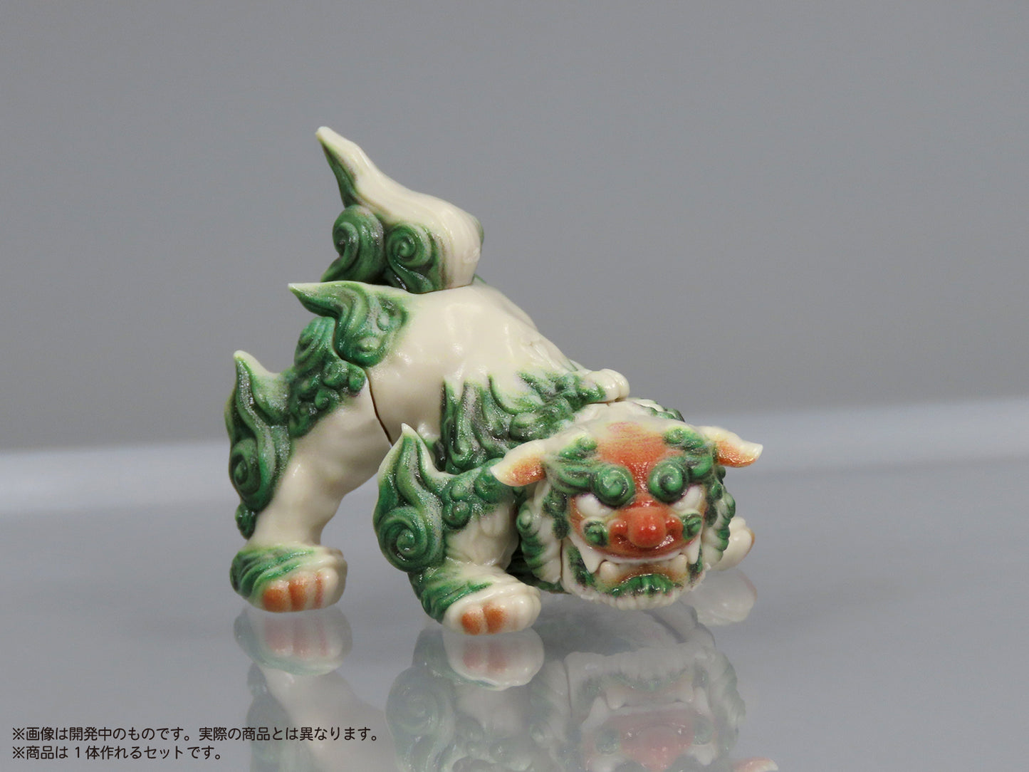 PRIPURA 全彩印刷組裝模型套件 - 獅子像 (風獅爺) - DIG PURIPURA Full colored model kit - Shisa