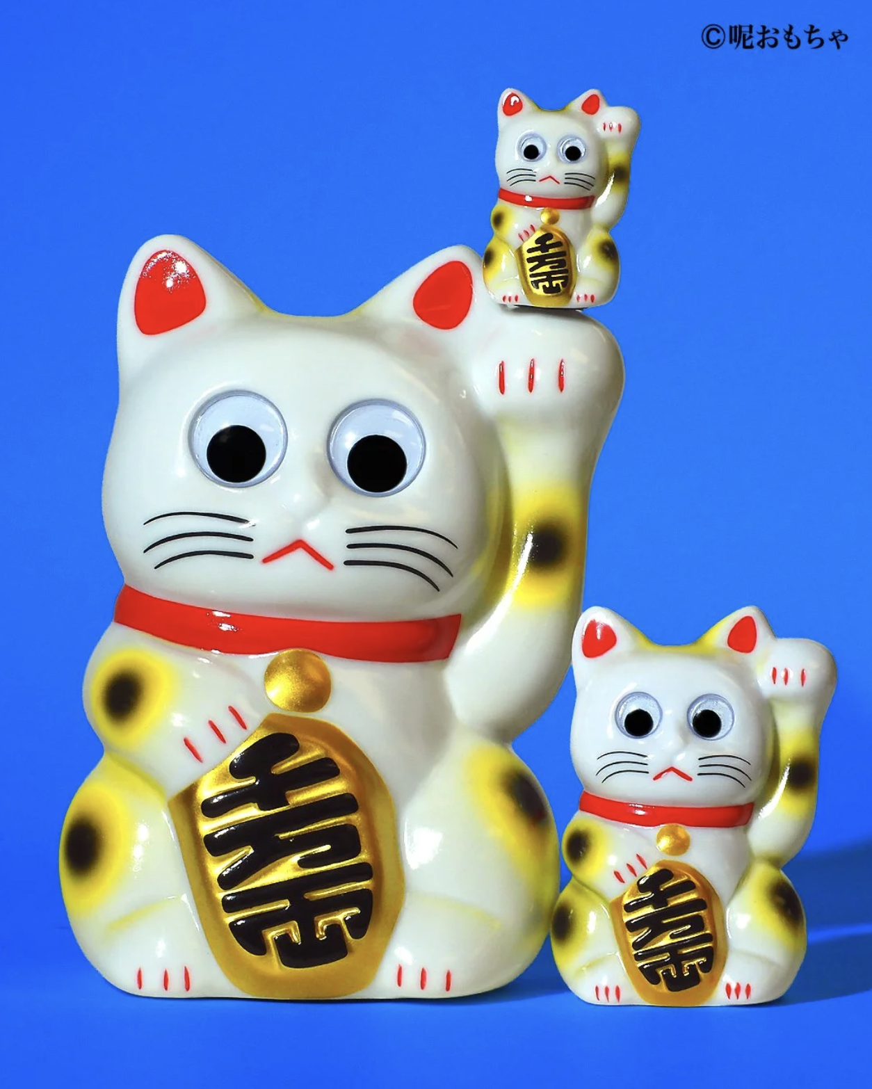 永遠的名作 白招財貓 XXXL - Leeeeee Toy Classic Mascot - Lucky Cat XXXL