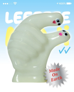 Leeeeeemoji 400% 捏指 2026 夜光 - Leeeeee Toy -  Leeeeeemoji 400% Small*D 2026 Lava Heat GID