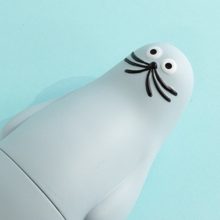 umao 海豹 軟膠玩偶 - 灰色款 - Kenelephant azarashi by umao soft vinyl doll - Gray