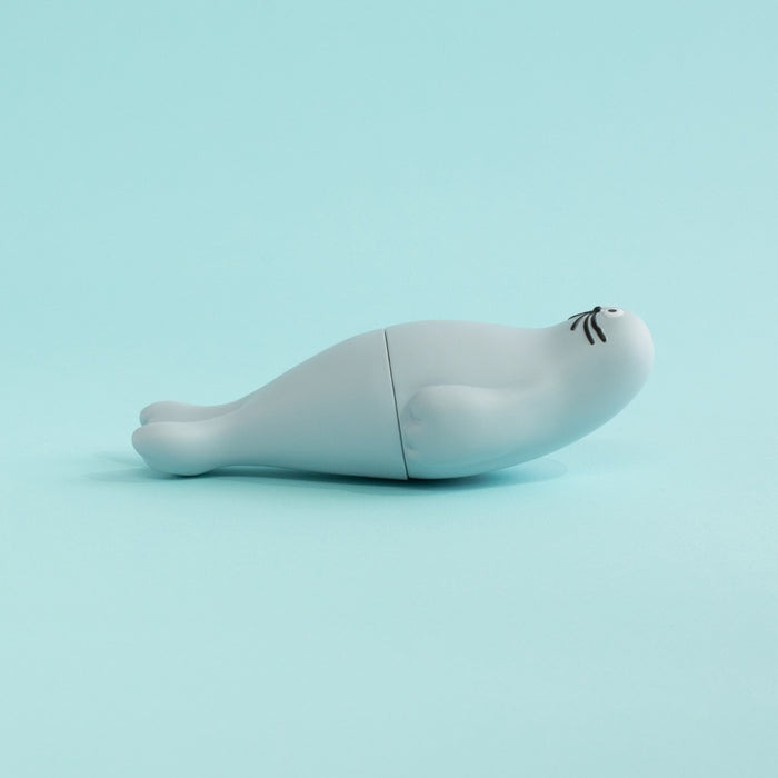 umao 海豹 軟膠玩偶 - 灰色款 - Kenelephant azarashi by umao soft vinyl doll - Gray