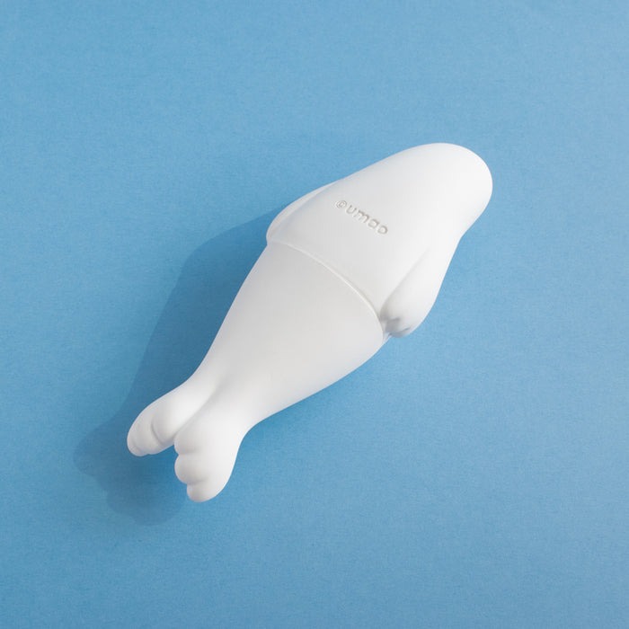 umao 海豹 軟膠玩偶 - 白色款 - Kenelephant azarashi by umao soft vinyl doll - White