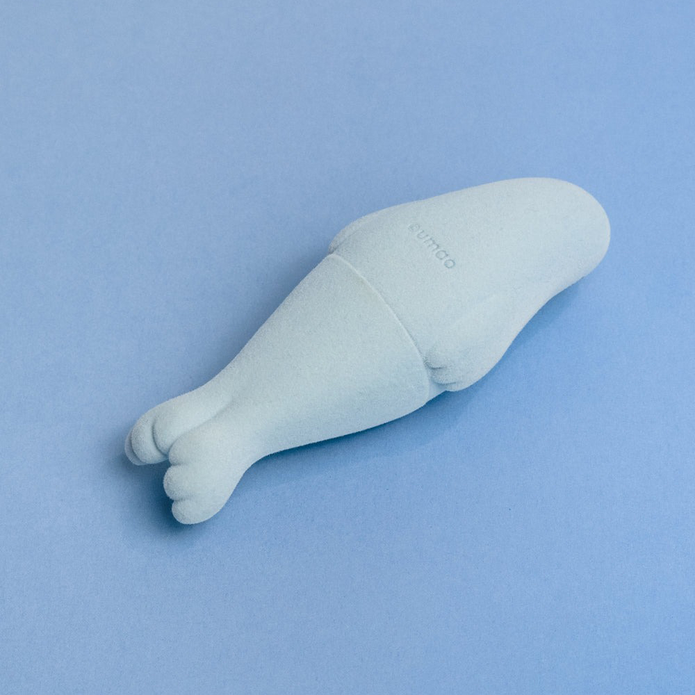 umao 海豹 軟膠玩偶 - 灰色植絨款 - Kenelephant azarashi by umao soft vinyl doll Flocky ver. - Gray