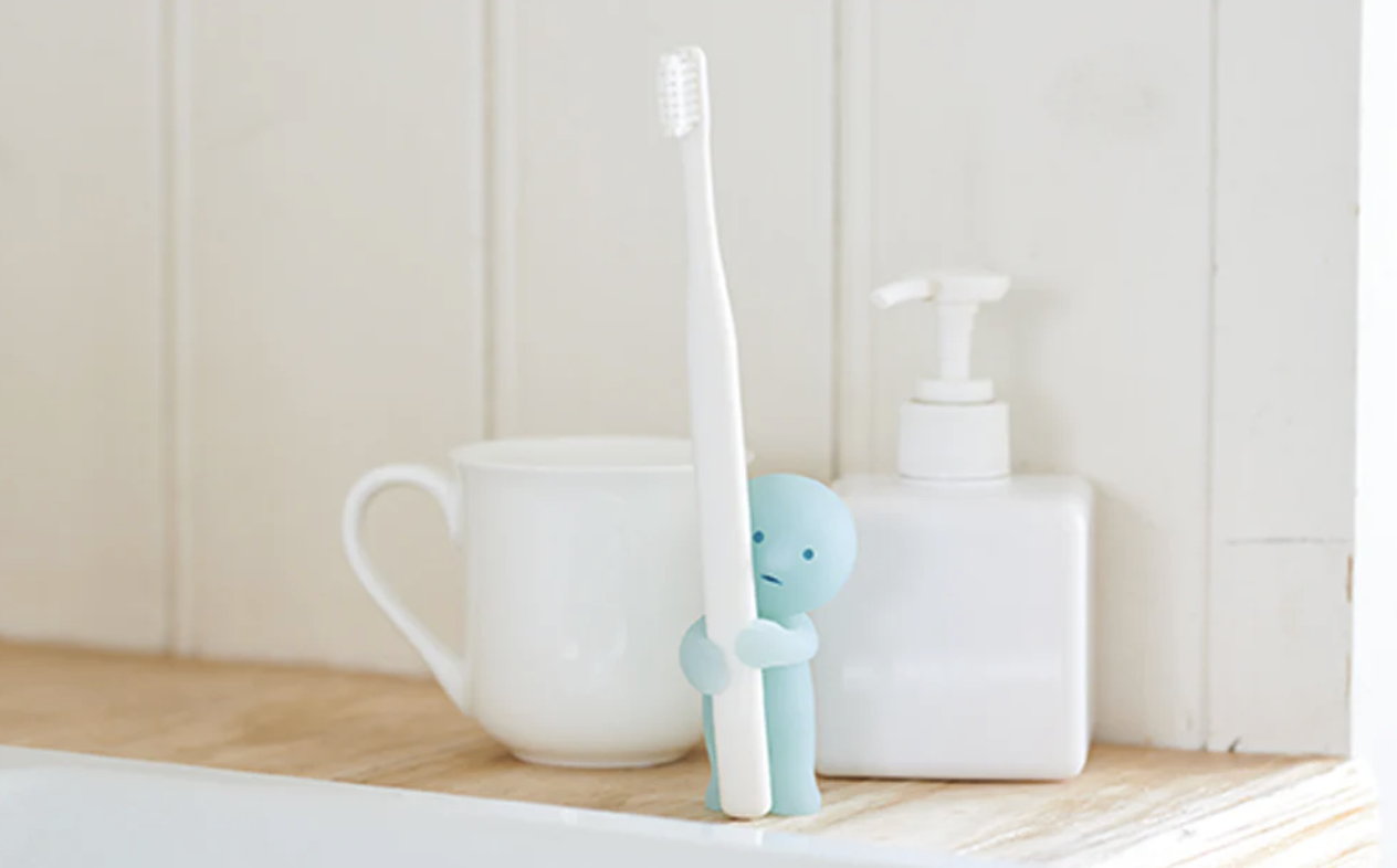 發光小精靈 牙刷架 - 願者上鉤 / 愛的抱抱 / 為母則強 / 力大無窮 - Smiski Toothbrush Stand - Protecting / Hugging / Holding / Carrying