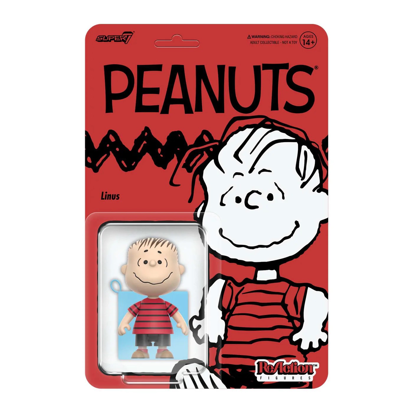 花生漫畫 3.75吋復古人偶 第八波 - 奈勒斯 - ReAction 3.75" Figure - Peanuts Wave 8 - Linus
