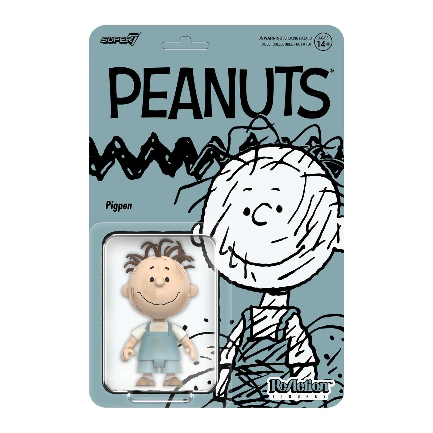 花生漫畫 3.75吋復古人偶 第八波 - 乒乓 - ReAction 3.75" Figure - Peanuts Wave 8 - Pigpen