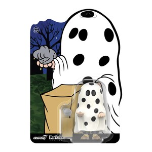 花生漫畫 3.75吋復古人偶 - 鬼魂查理布朗 - ReAction 3.75" Figure - Peanuts Charlie Brown (Ghost Sheet)