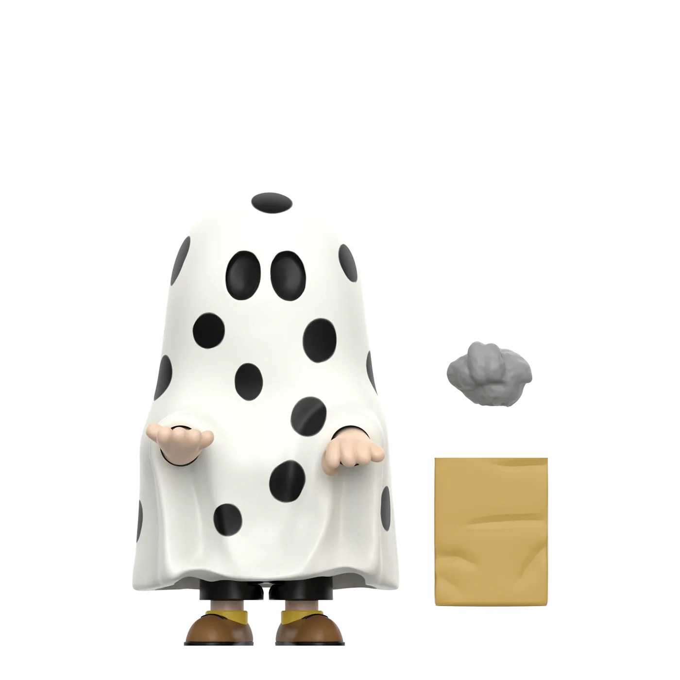 花生漫畫 3.75吋復古人偶 - 鬼魂查理布朗 - ReAction 3.75" Figure - Peanuts Charlie Brown (Ghost Sheet)