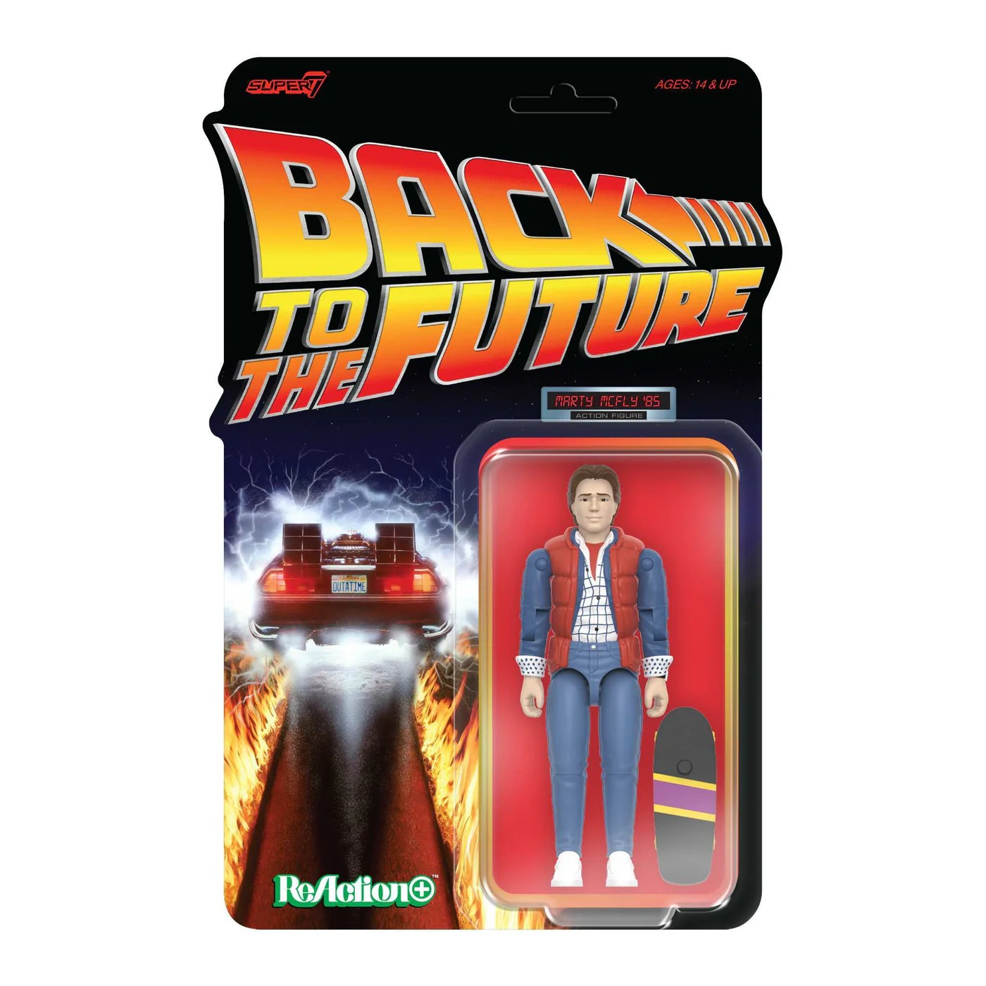 回到未來 3.75吋復古人偶 第一波 - 1985年馬蒂 - ReAction+ 3.75" Figure seires - Back to the Future Wave 1 - Marty McFly '85