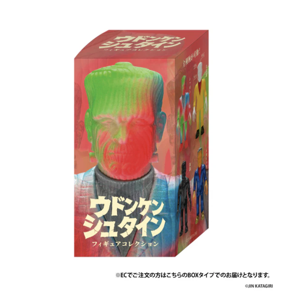 片桐仁 烏龍麵怪人公仔 盒玩系列 - 隨機單抽 - Kenelephant jinkatagiri Udonkenstein Figure Collection series - assortment