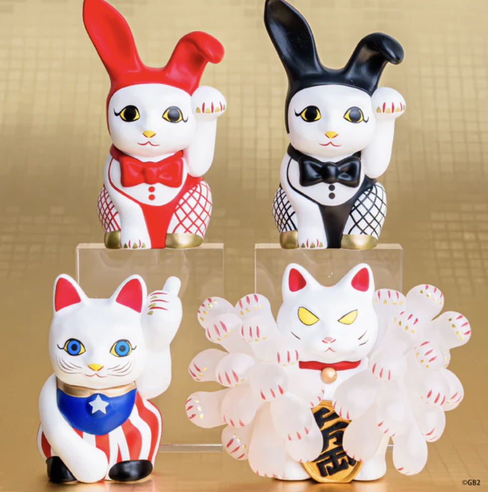 現代美術二等兵招財貓 收藏公仔系列盒玩 - 隨機單抽 - Kenelephant Private Maneki-neko Figure Collection - assortment