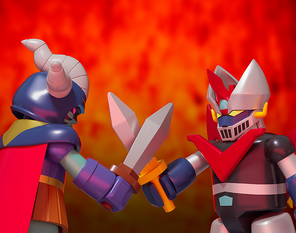 Brickroid 金剛大魔神 - 暗黑大將軍 - Brickroid Great Mazinger - Great General of Darkness