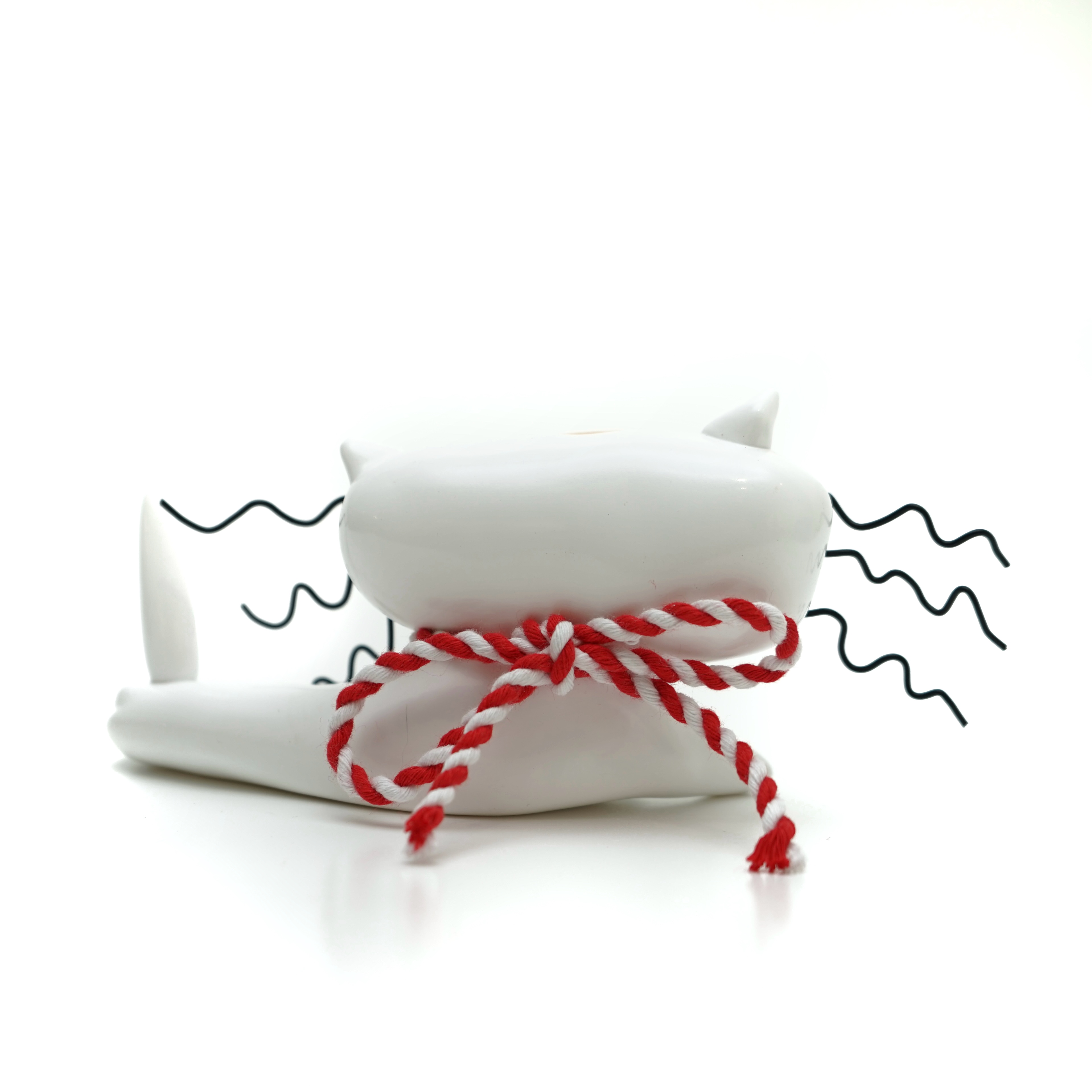 左手畫ㄉ招財小卯貓 by 掰掰啾啾 - ByeByeChuChu - Drawn with the left hand Cat