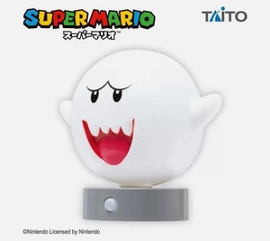 超級瑪莉歐 害羞幽靈感應小夜燈 - Super Mario Boo Sensor Light