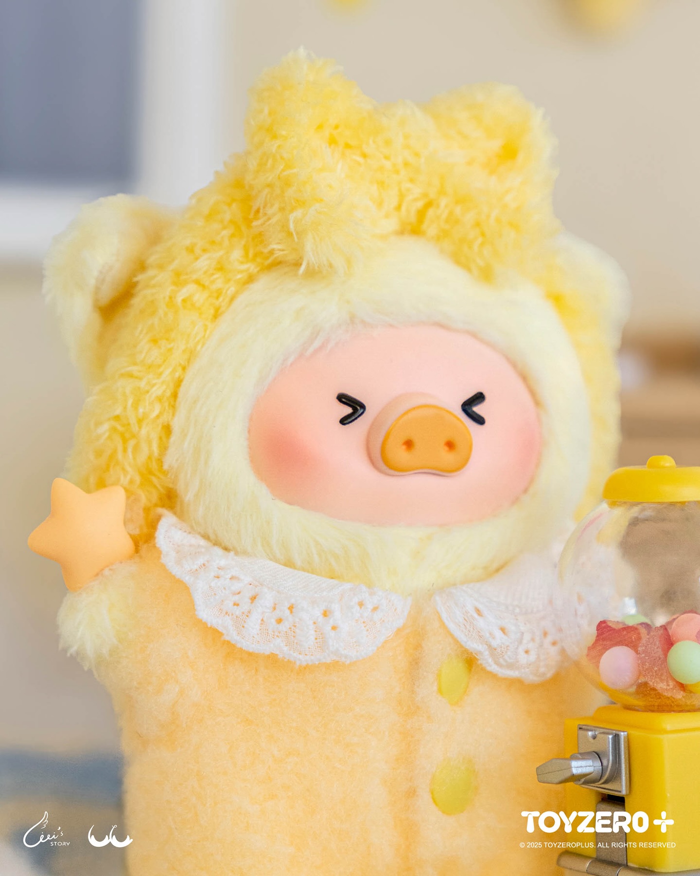 TOY0+ 罐頭豬 LuLu 夢裡什麼都有系列絨毛掛件盒玩 - 隨機單抽 - TOYZEROPLUS X Cici's Story - LuLu the Piggy Dreamimg Wonderland - Plush KeyChain - assortment