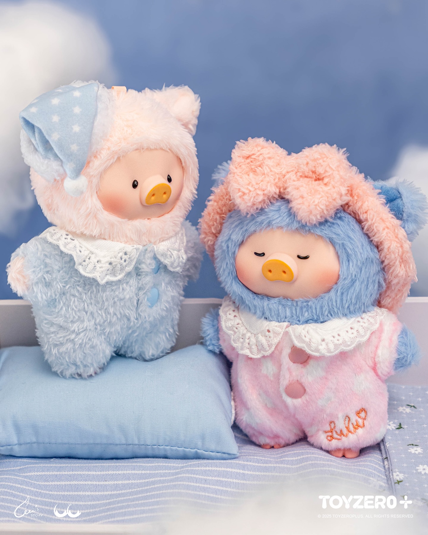 TOY0+ 罐頭豬 LuLu 夢裡什麼都有系列絨毛掛件盒玩 - 隨機單抽 - TOYZEROPLUS X Cici's Story - LuLu the Piggy Dreamimg Wonderland - Plush KeyChain - assortment