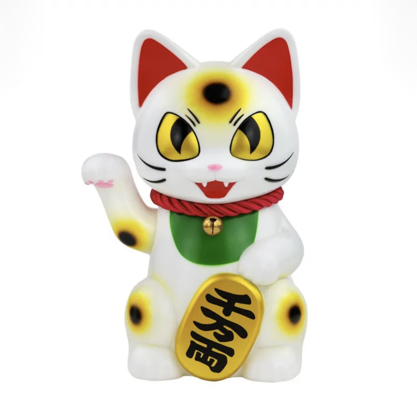 小夏屋 軟膠玩偶 - 大招財貓 原色 - Fewmany Konatsuya Sofubi (Soft Vinyl Figure) - Oinukeki Original Color