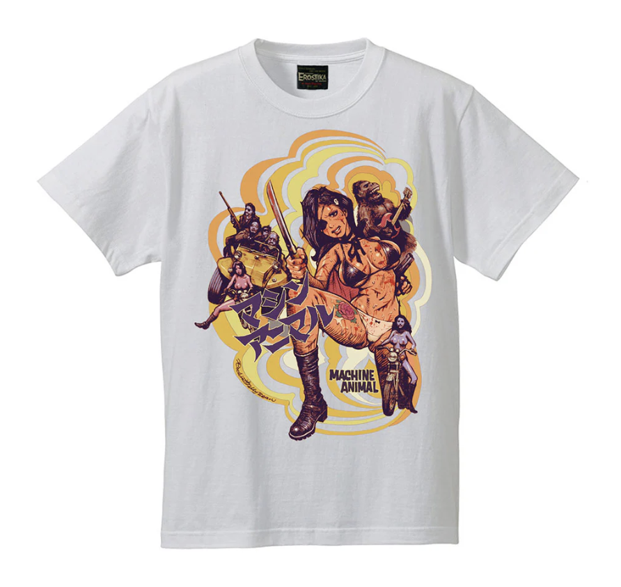 RJB 短袖T恤 - Machine Animal - 黑 / 白 - Rockin' Jelly Bean - Machine Animal T-shirt - Black / White