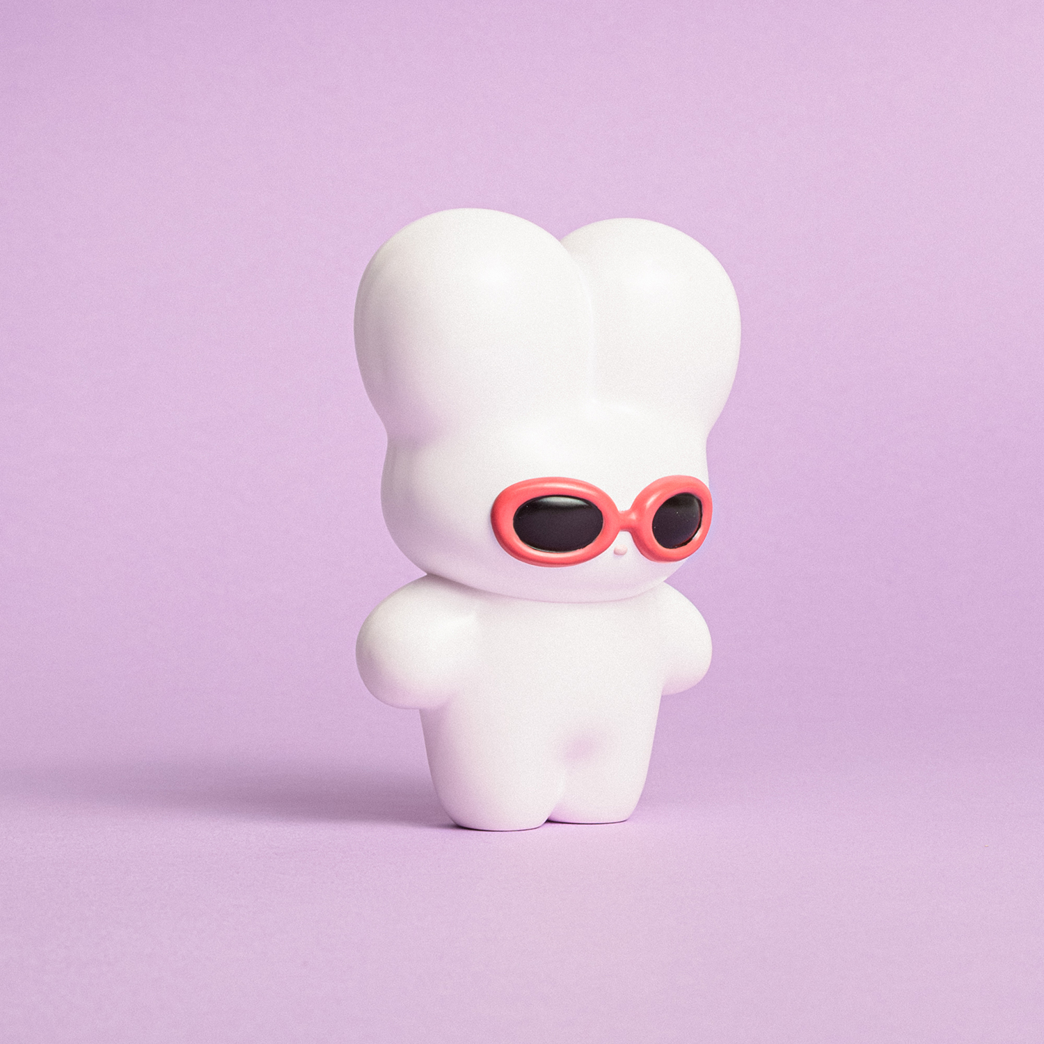 beco+81 西里咪咪兔 軟膠玩偶 - 西里咪咪 太陽眼鏡版 - Kenelephant Shirimimi Usagi Sofvi - Shirimimi Sunglass