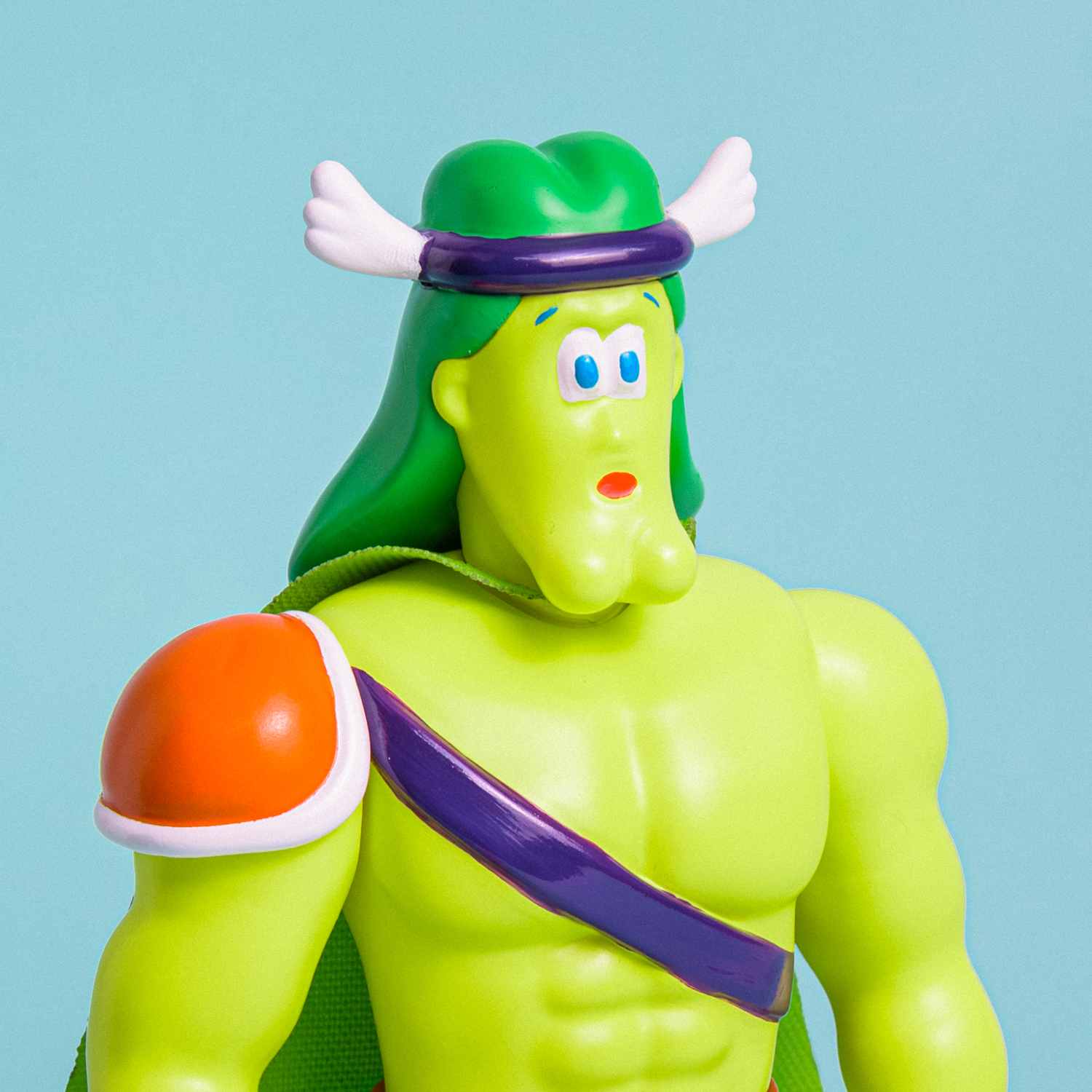 山崎若菜 軟膠玩偶 - 戰士 霓虹綠 - Kenelephant Wakana Yamazaki Sofvi - Warrior Neon Lime